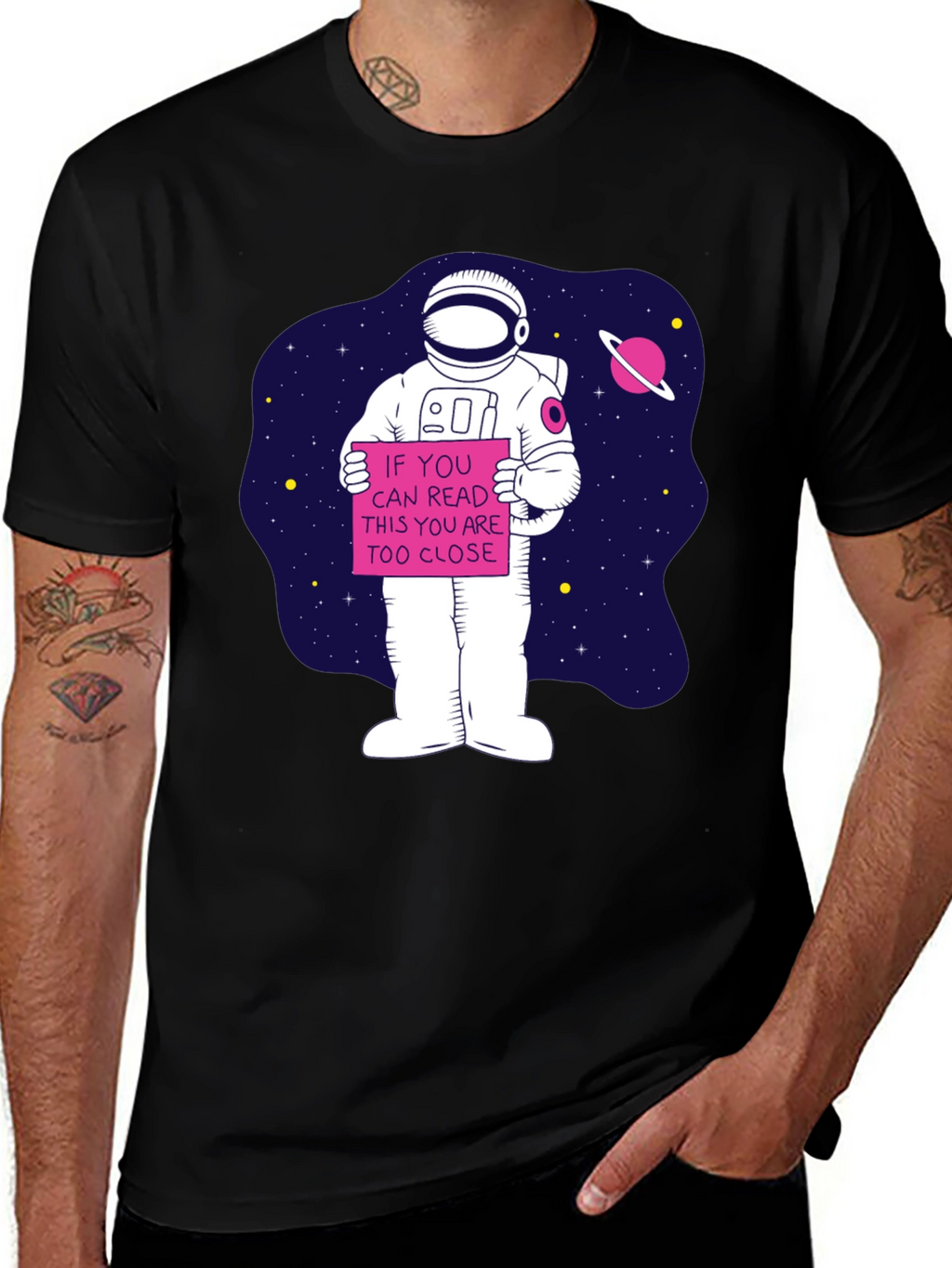 Social Distance Astronaut T-Shirt
