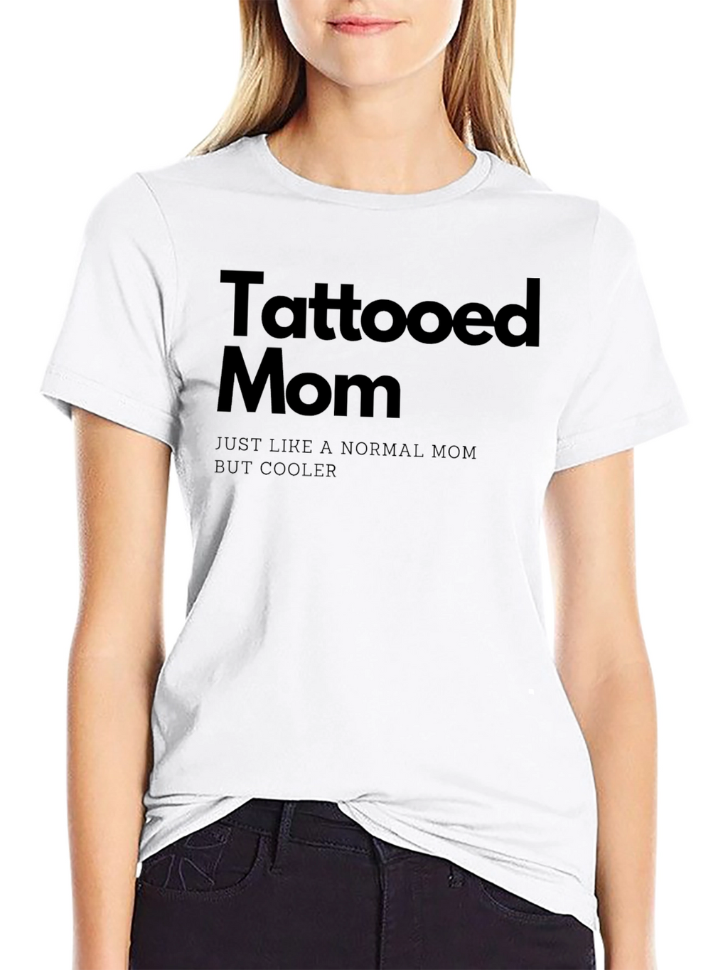 Tattooed Mom - Black T-Shirt