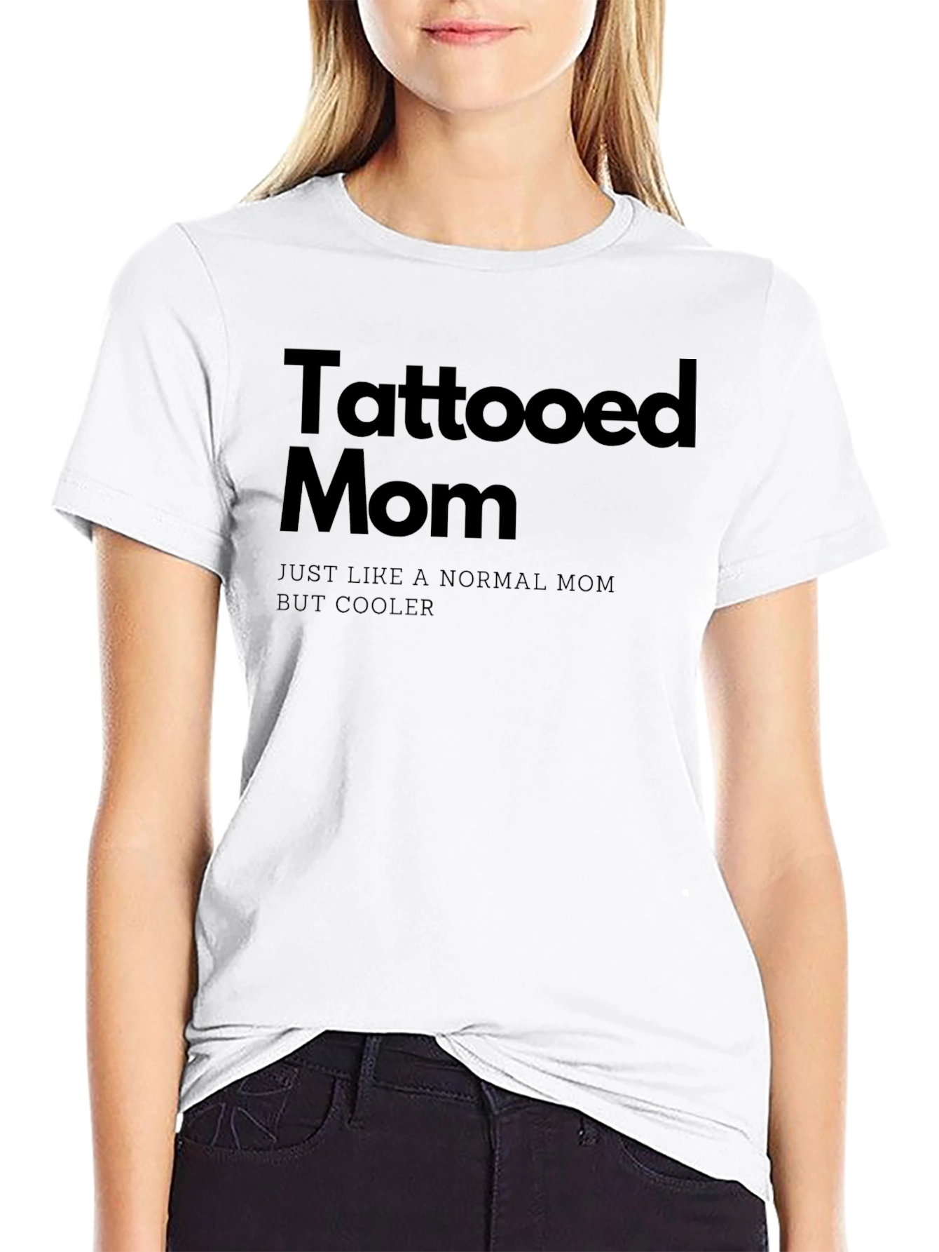 Tattooed Mom - Black T-Shirt