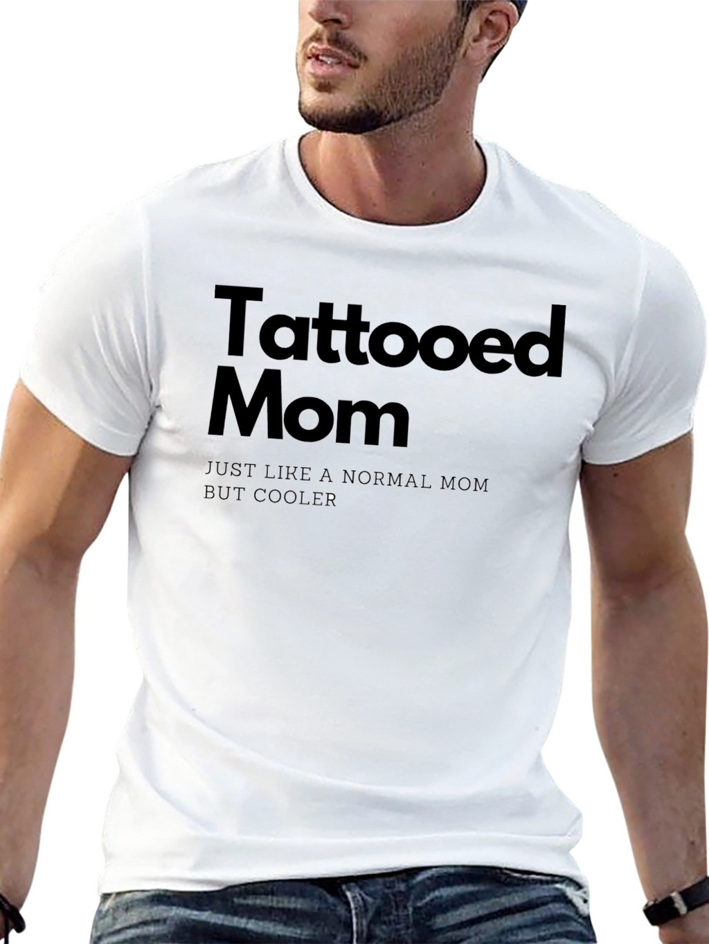 Tattooed Mom - Black T-Shirt
