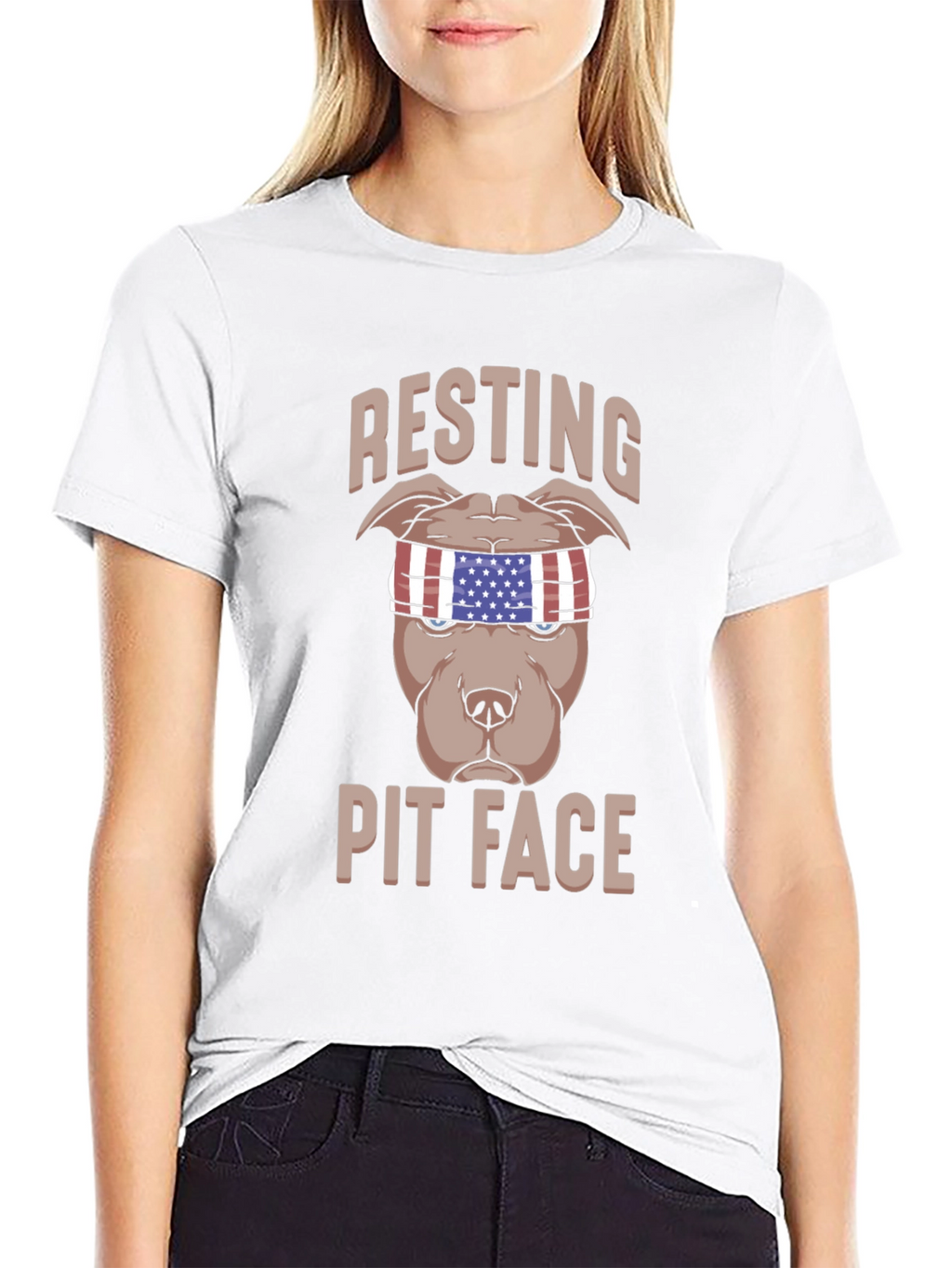 Resting Pit Face Graphic Tee