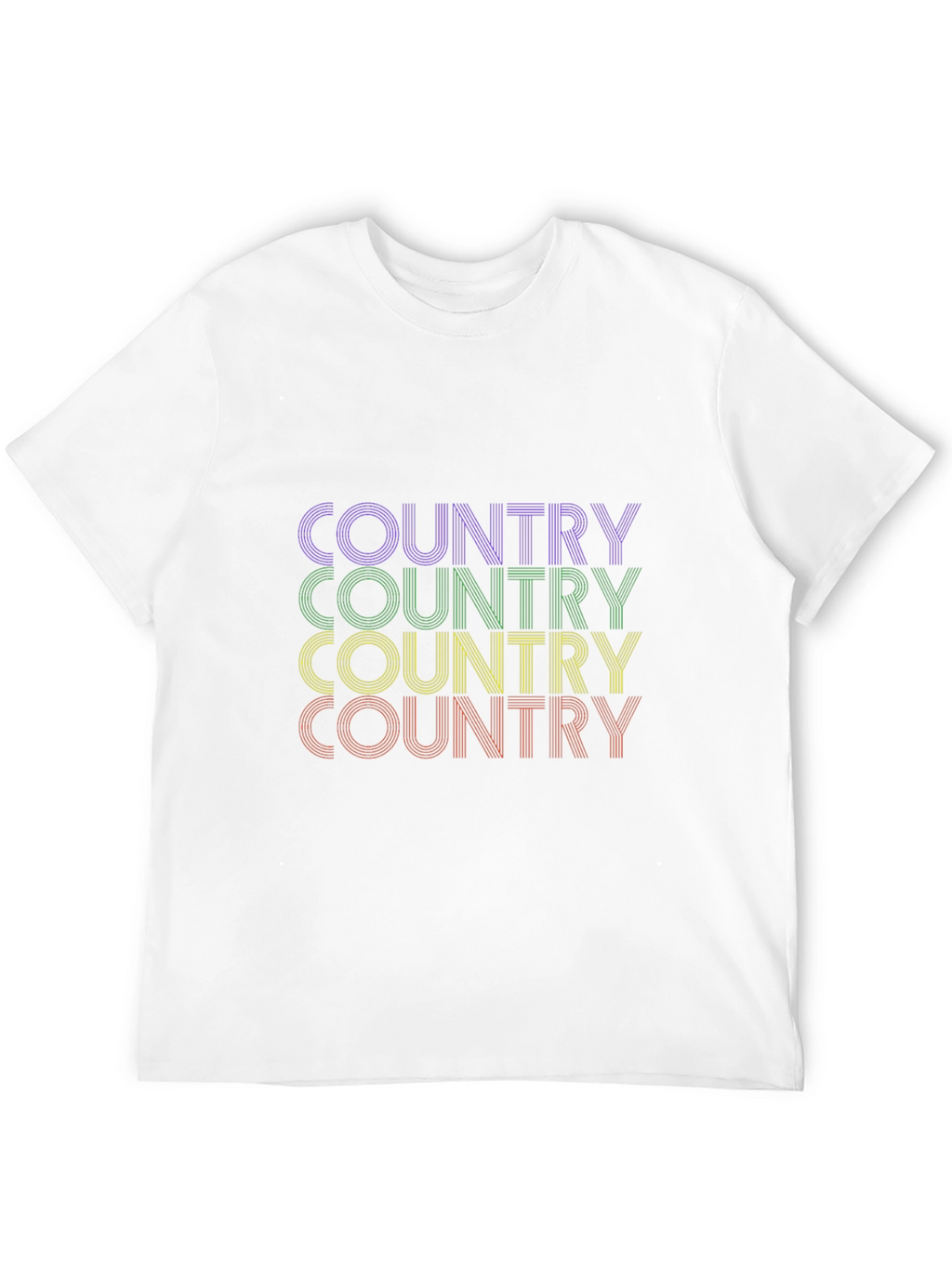 Rainbow Country T-Shirt - Stylish Graphic Tee
