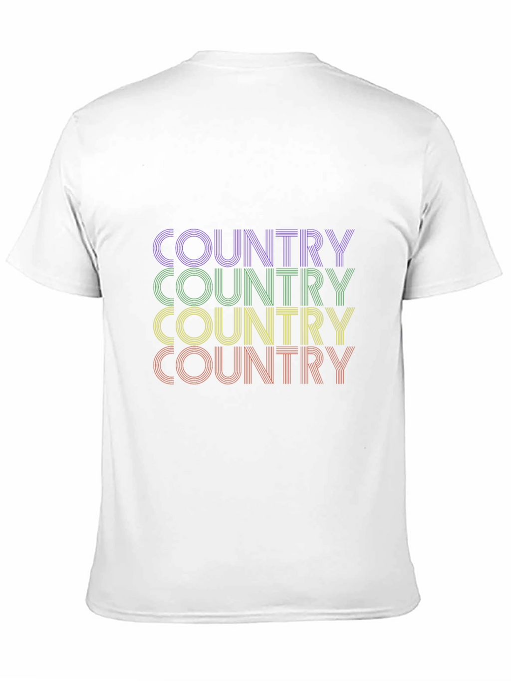 Rainbow Country T-Shirt - Stylish Graphic Tee