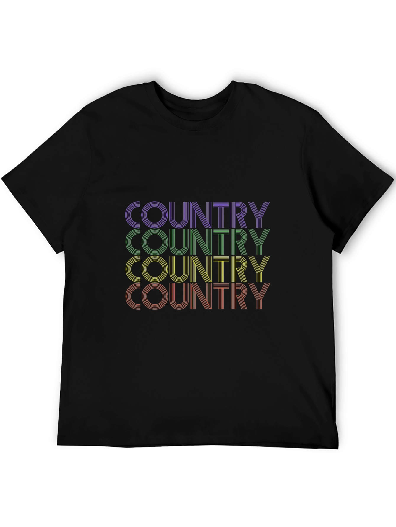 Rainbow Country T-Shirt - Stylish Graphic Tee