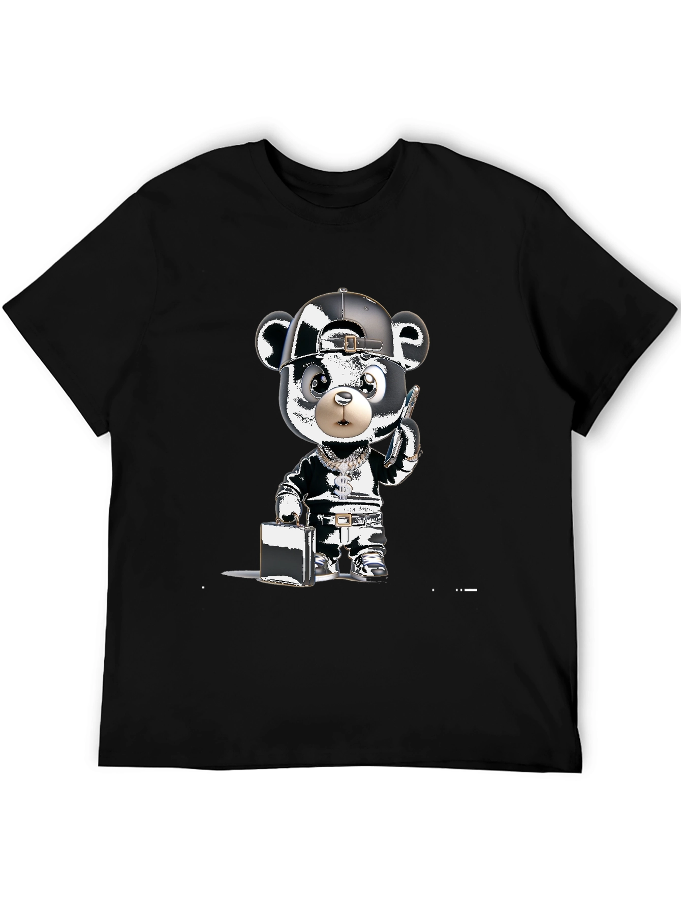 Urban Bear Graphic Tee - Street Style