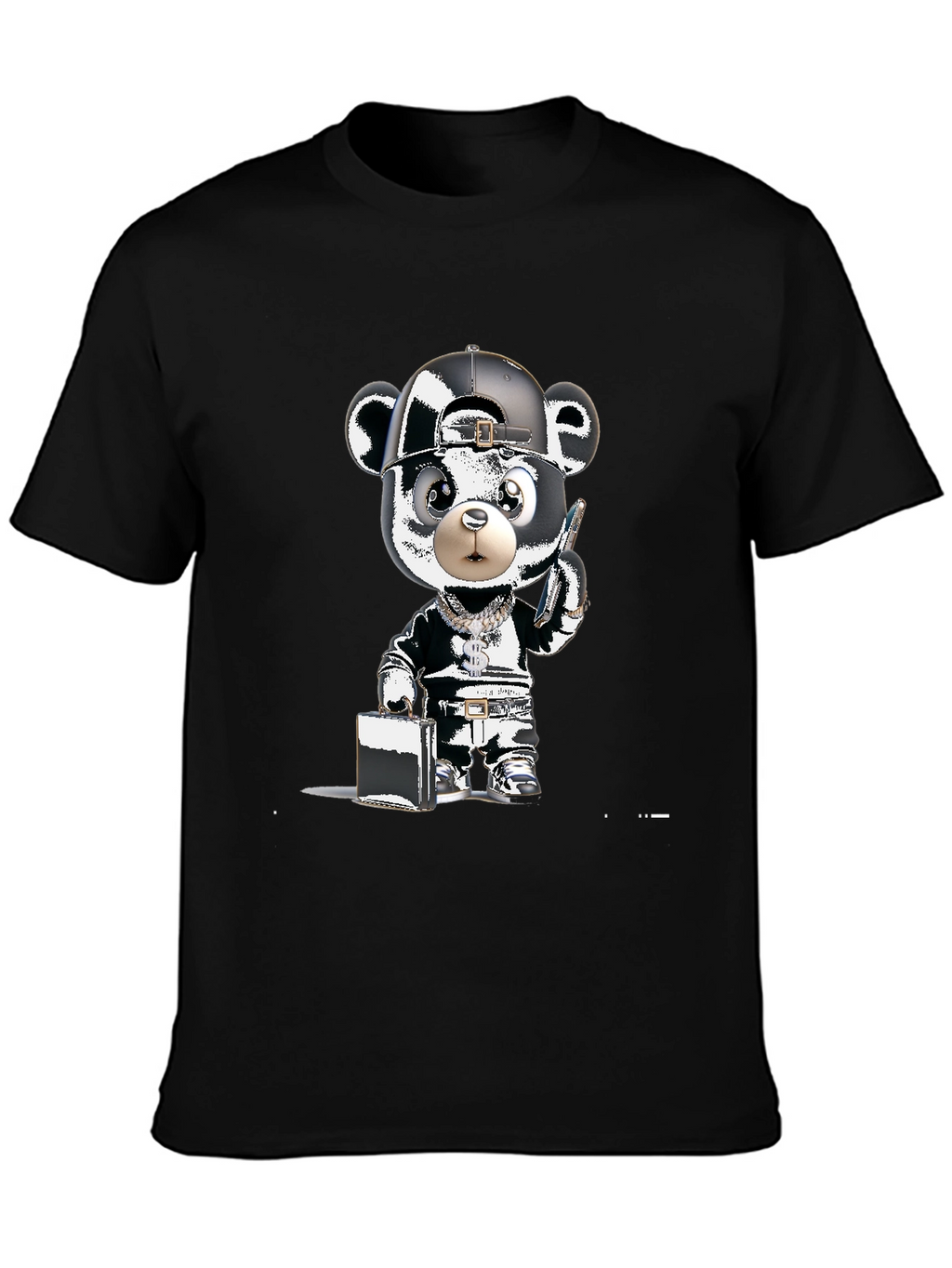 Urban Bear Graphic Tee - Street Style