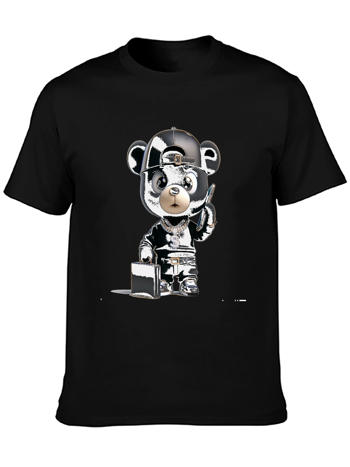 Urban Bear Graphic Tee - Street Style
