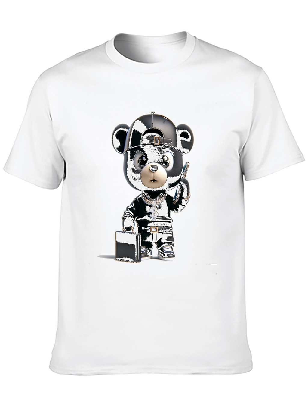 Urban Bear Graphic Tee - Street Style
