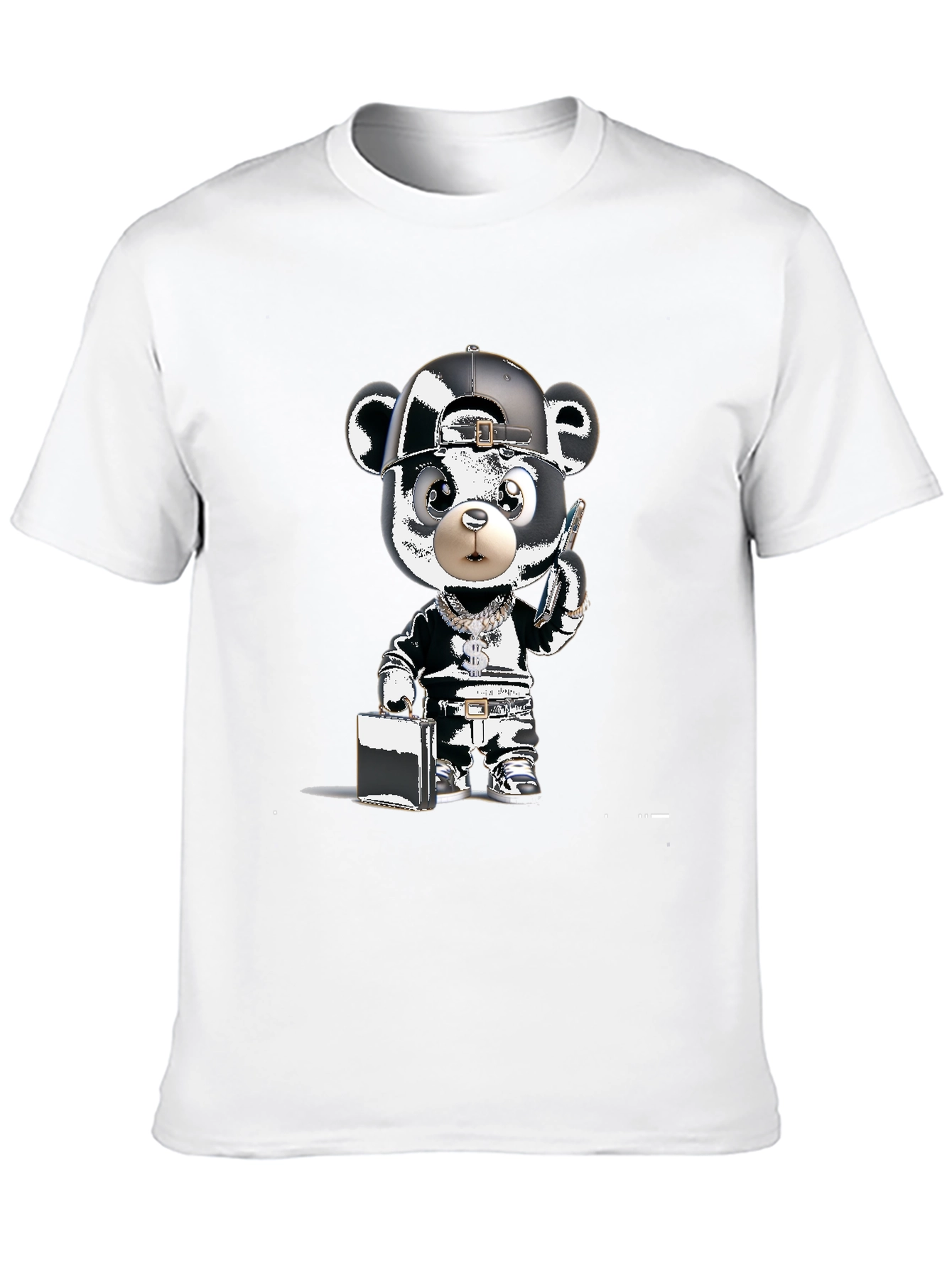 Urban Bear Graphic Tee - Street Style