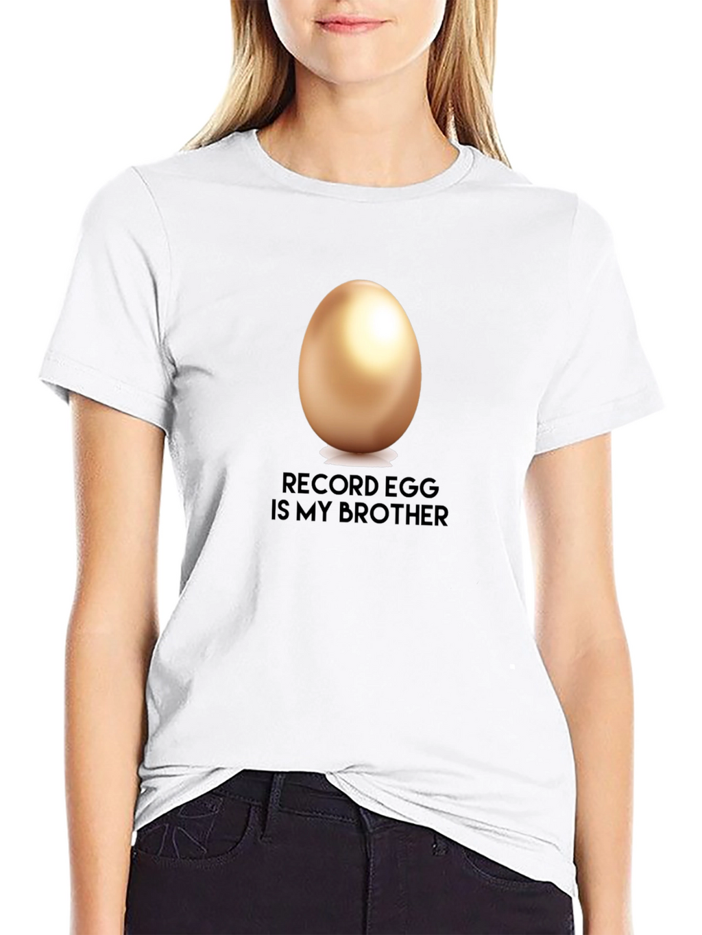 Record Egg Brother Novelty T-Shirt