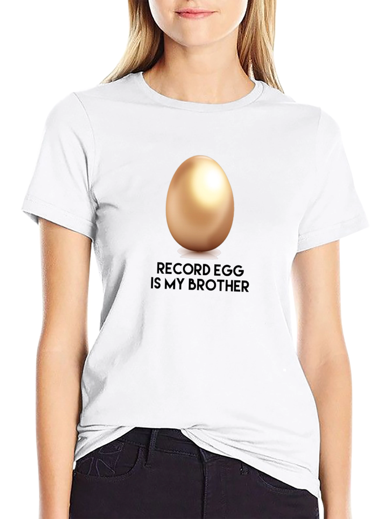 Record Egg Brother Novelty T-Shirt