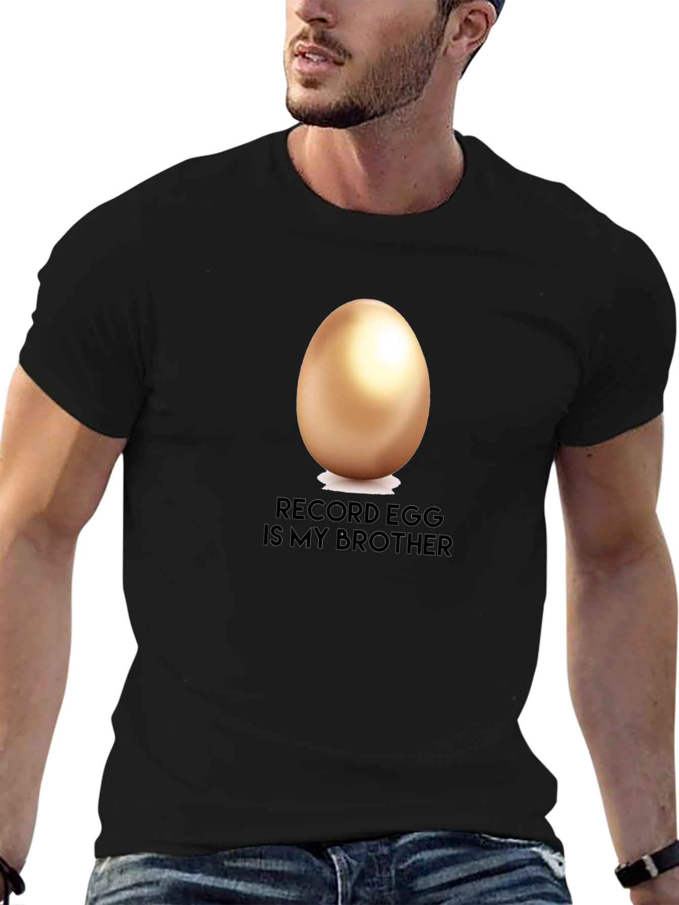 Record Egg Brother Novelty T-Shirt