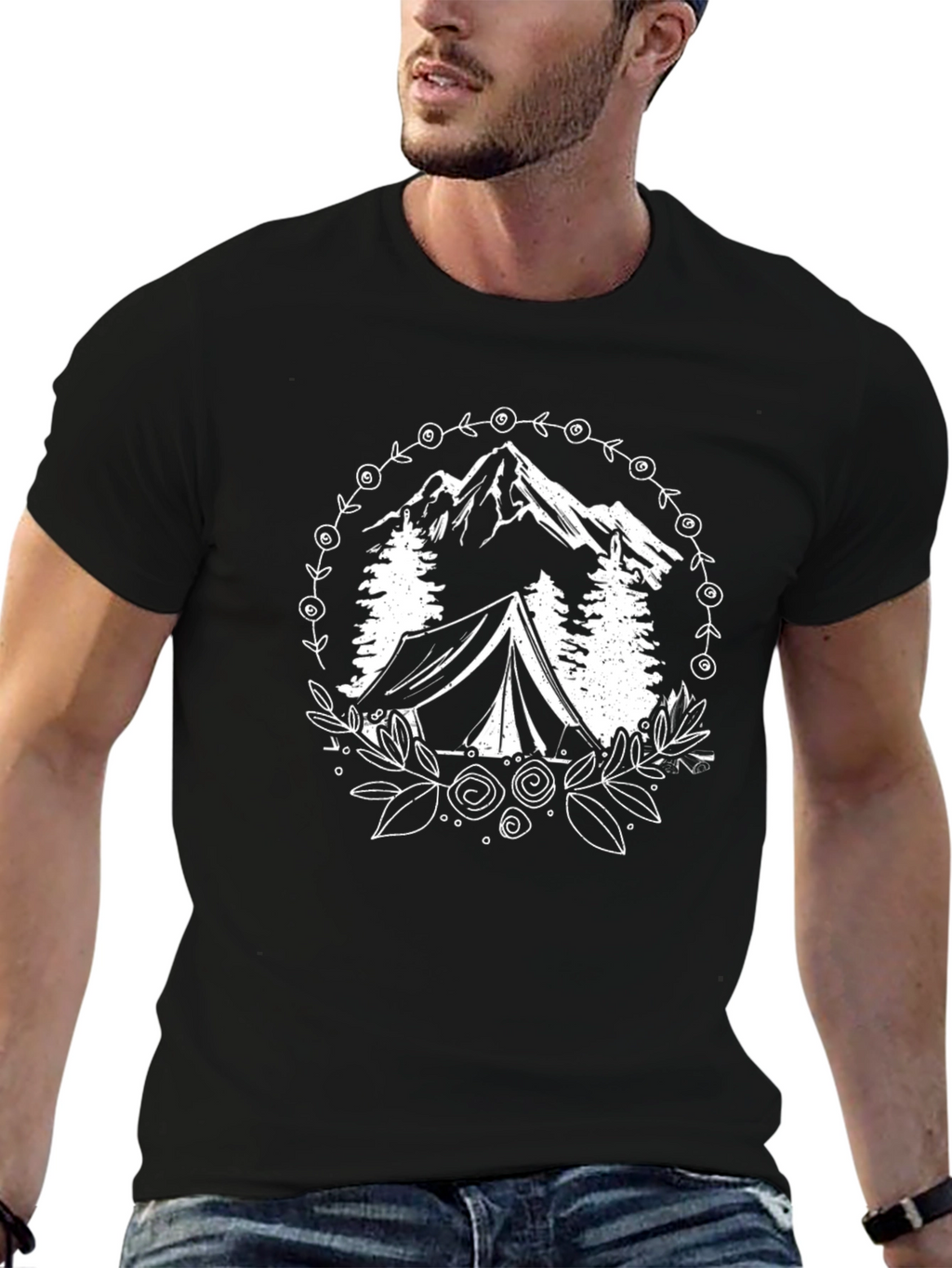 Nature Inspired Graphic T-Shirt