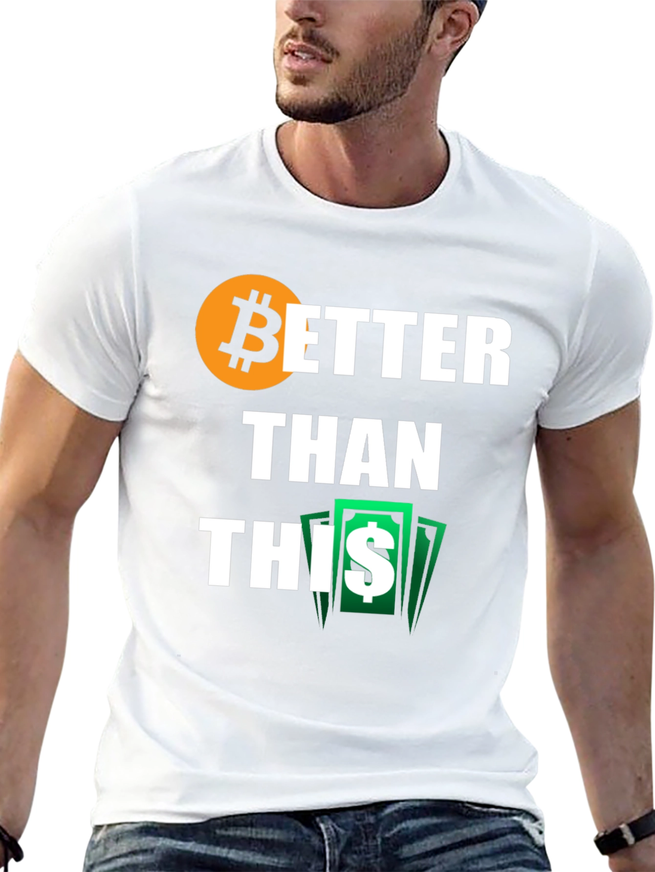 Bitcoin Better Than This Black T-Shirt