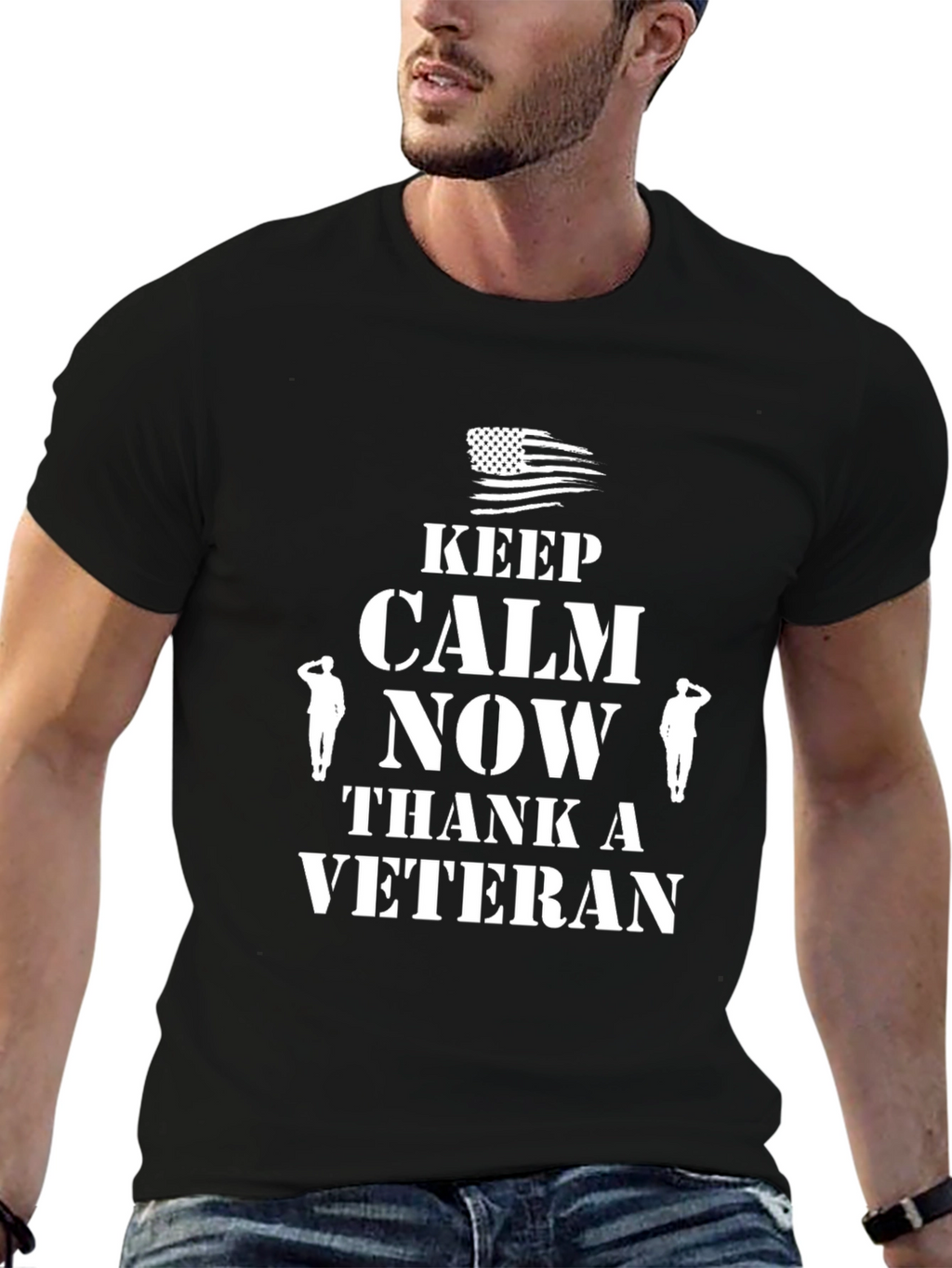 Keep Calm and Thank a Veteran T-Shirt