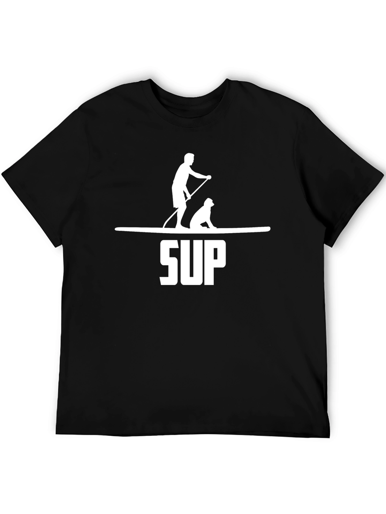 SUP Paddleboard T-Shirt - Stand Up Paddle Dog Tee