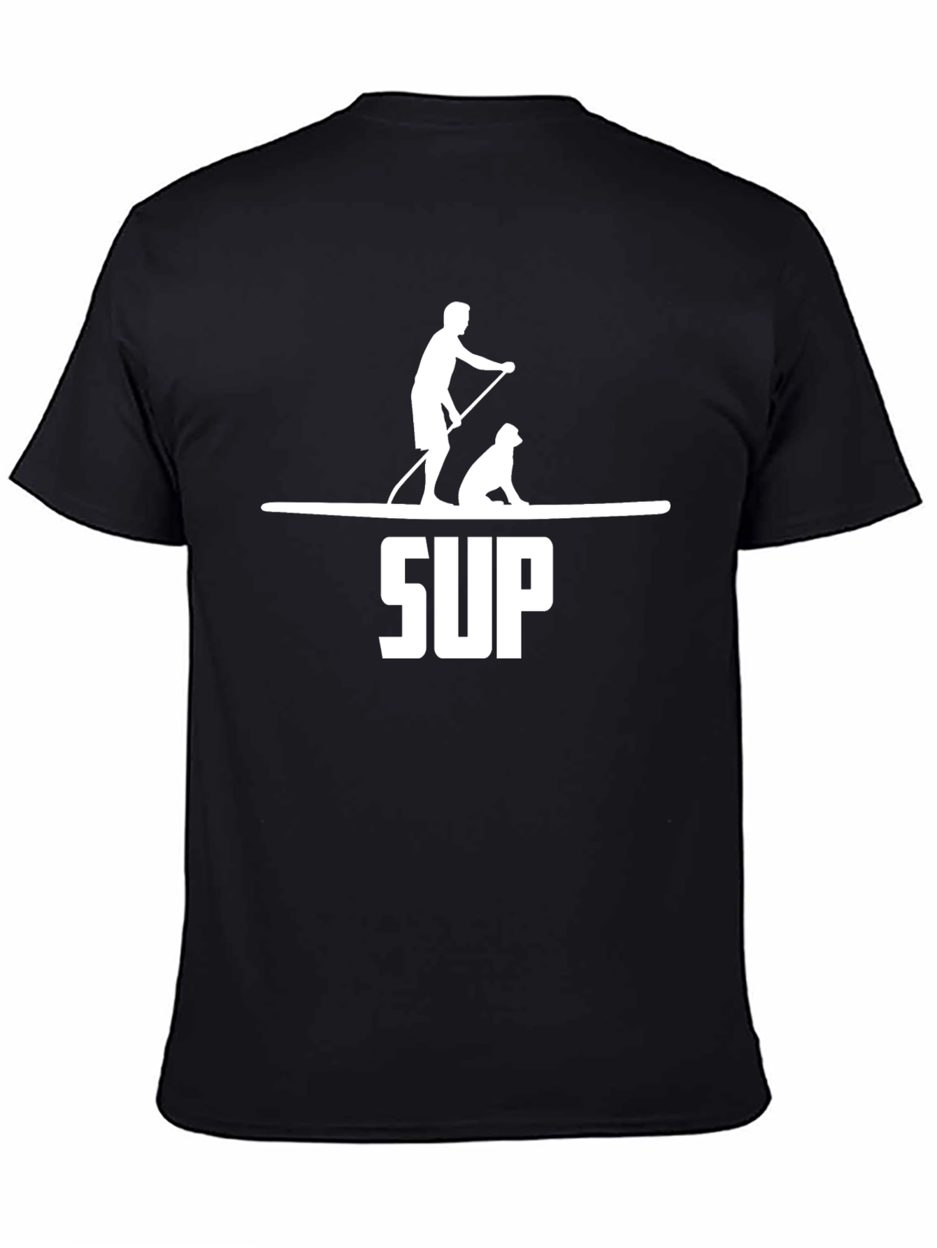 SUP Paddleboard T-Shirt - Stand Up Paddle Dog Tee