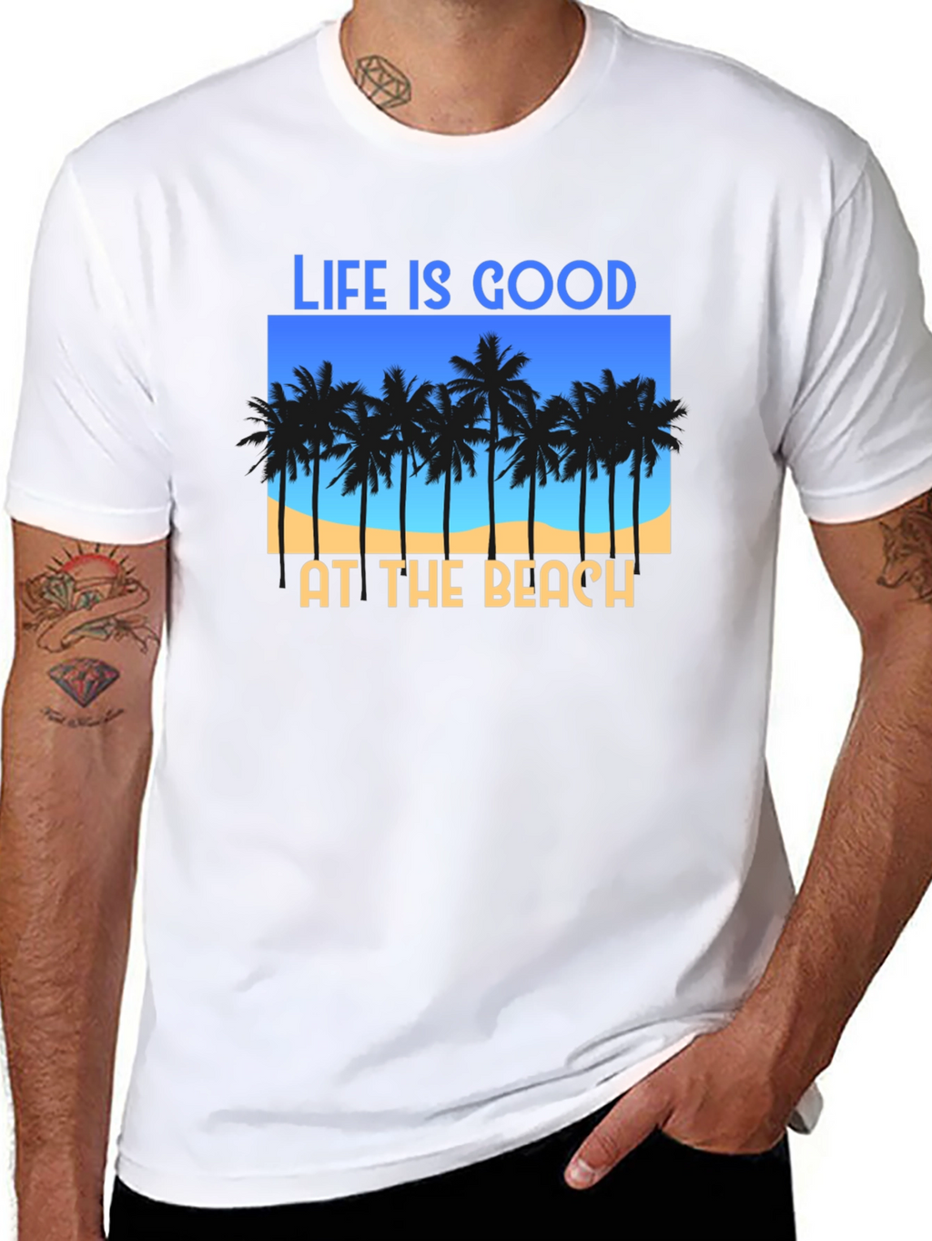 Life Is Good At The Beach T-Shirt
