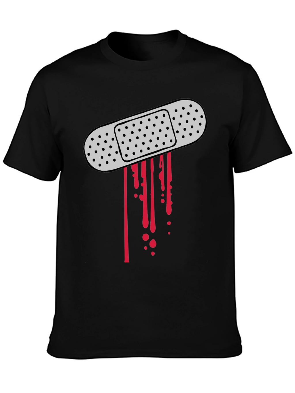Bandage Bloody Graphic T-Shirt