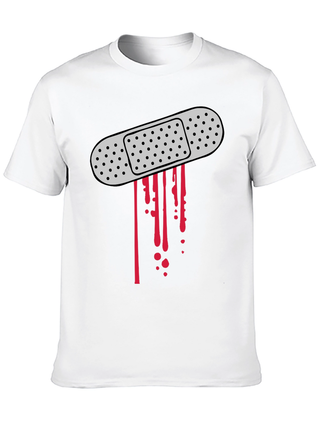 Bandage Bloody Graphic T-Shirt