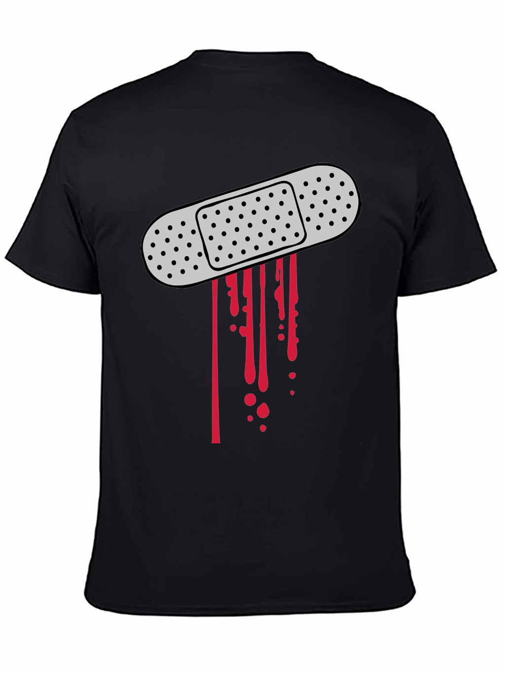 Bandage Bloody Graphic T-Shirt