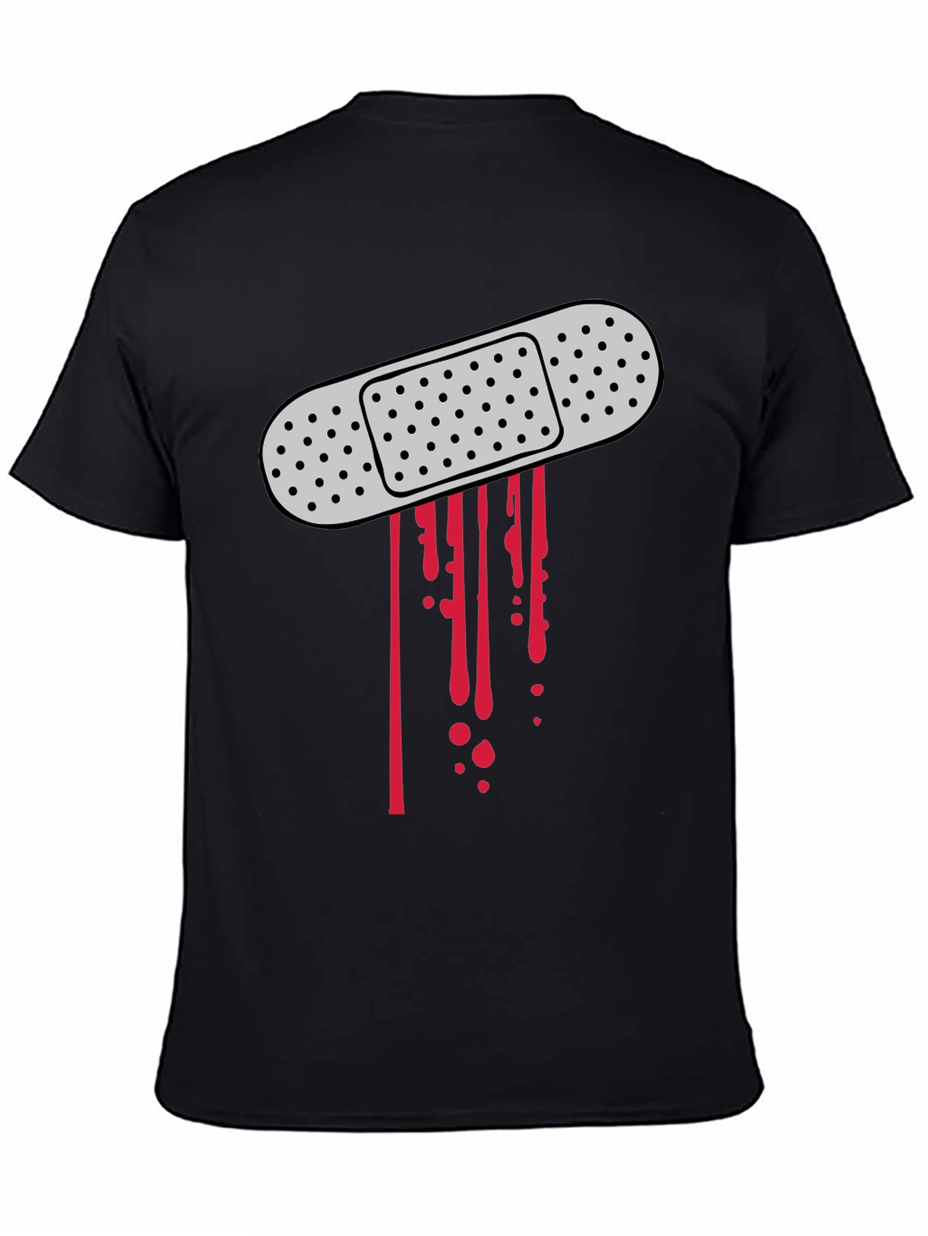 Bandage Bloody Graphic T-Shirt