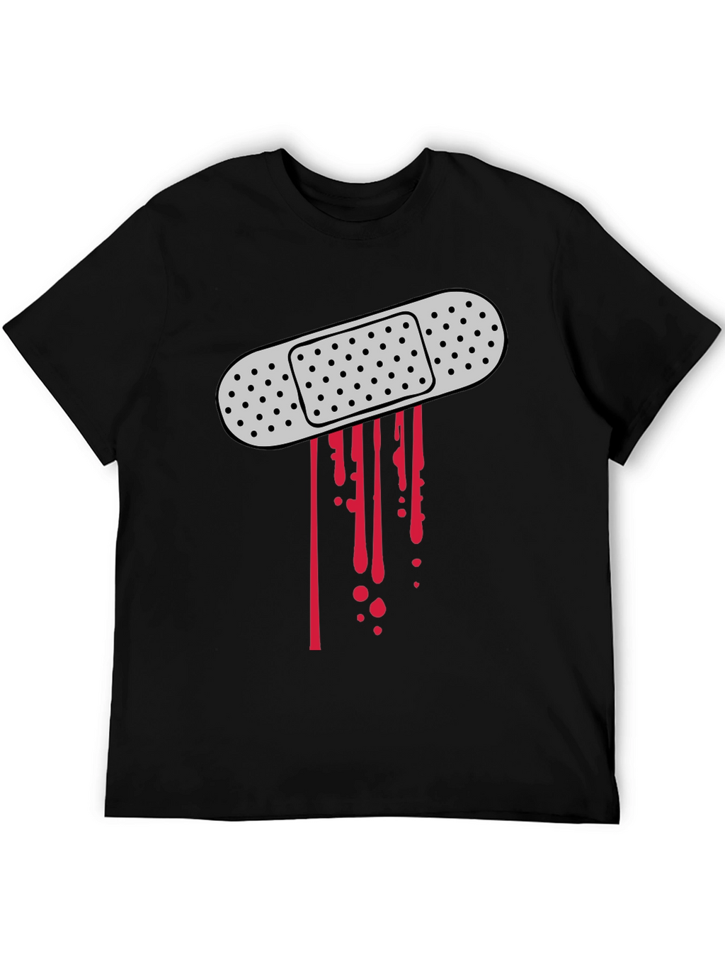 Bandage Bloody Graphic T-Shirt