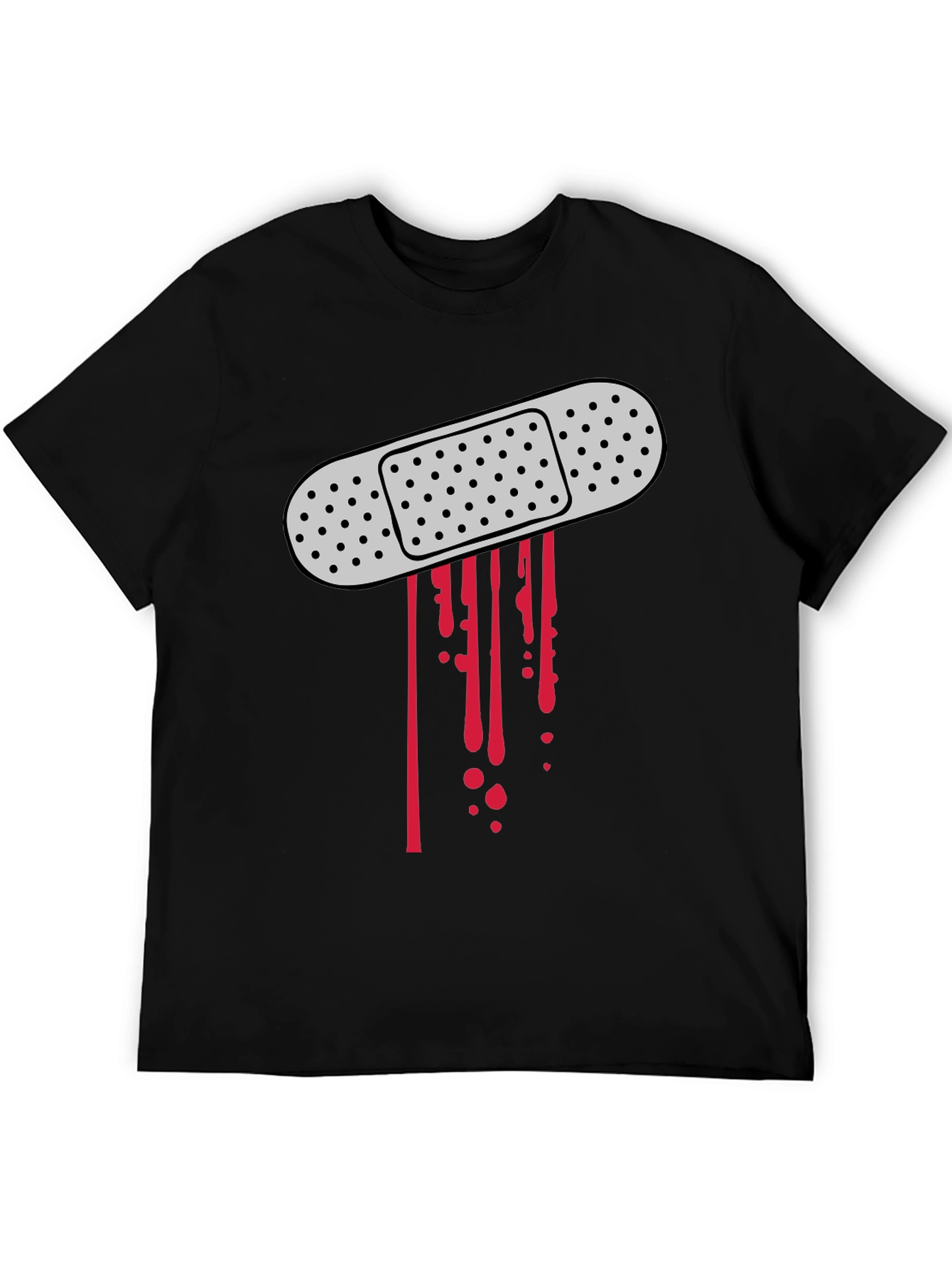 Bandage Bloody Graphic T-Shirt