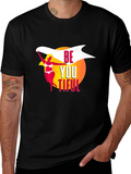 Be You Tiful Graphic T-Shirt - Black