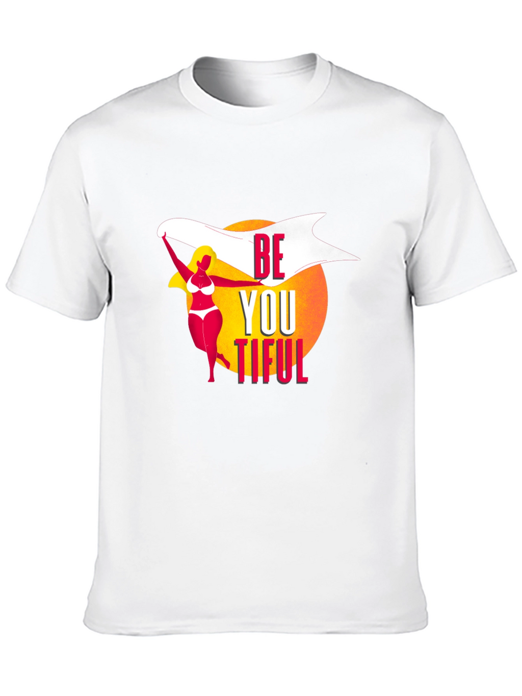 Be You Tiful Graphic T-Shirt - Black
