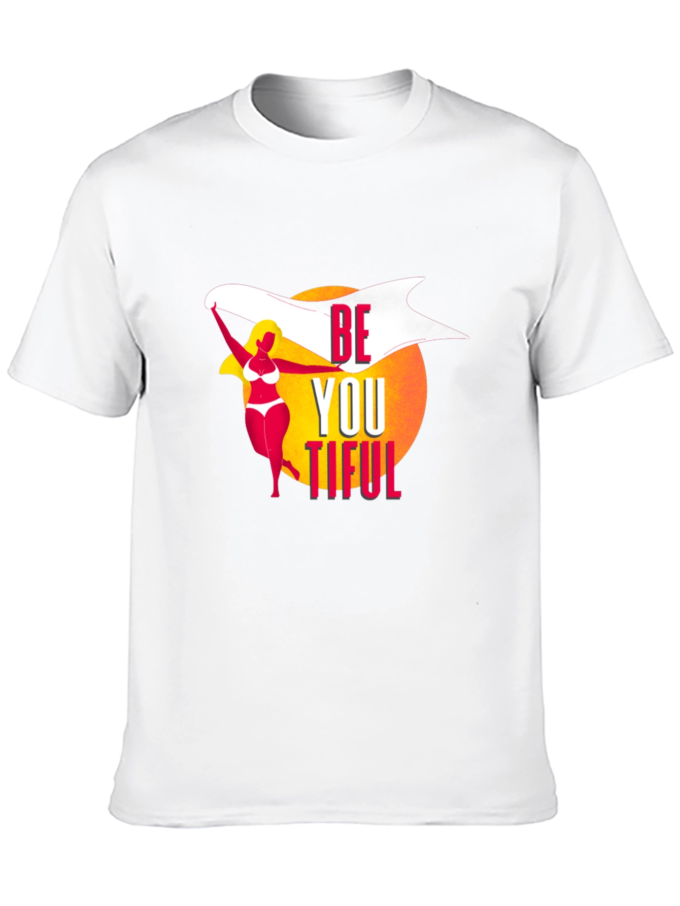 Be You Tiful Graphic T-Shirt - Black