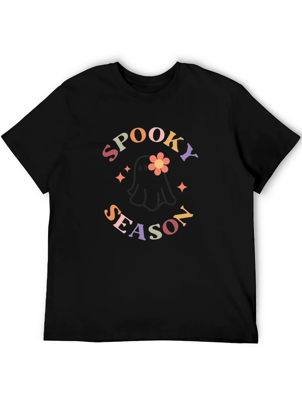 Spooky Season Ghost Graphic Tee