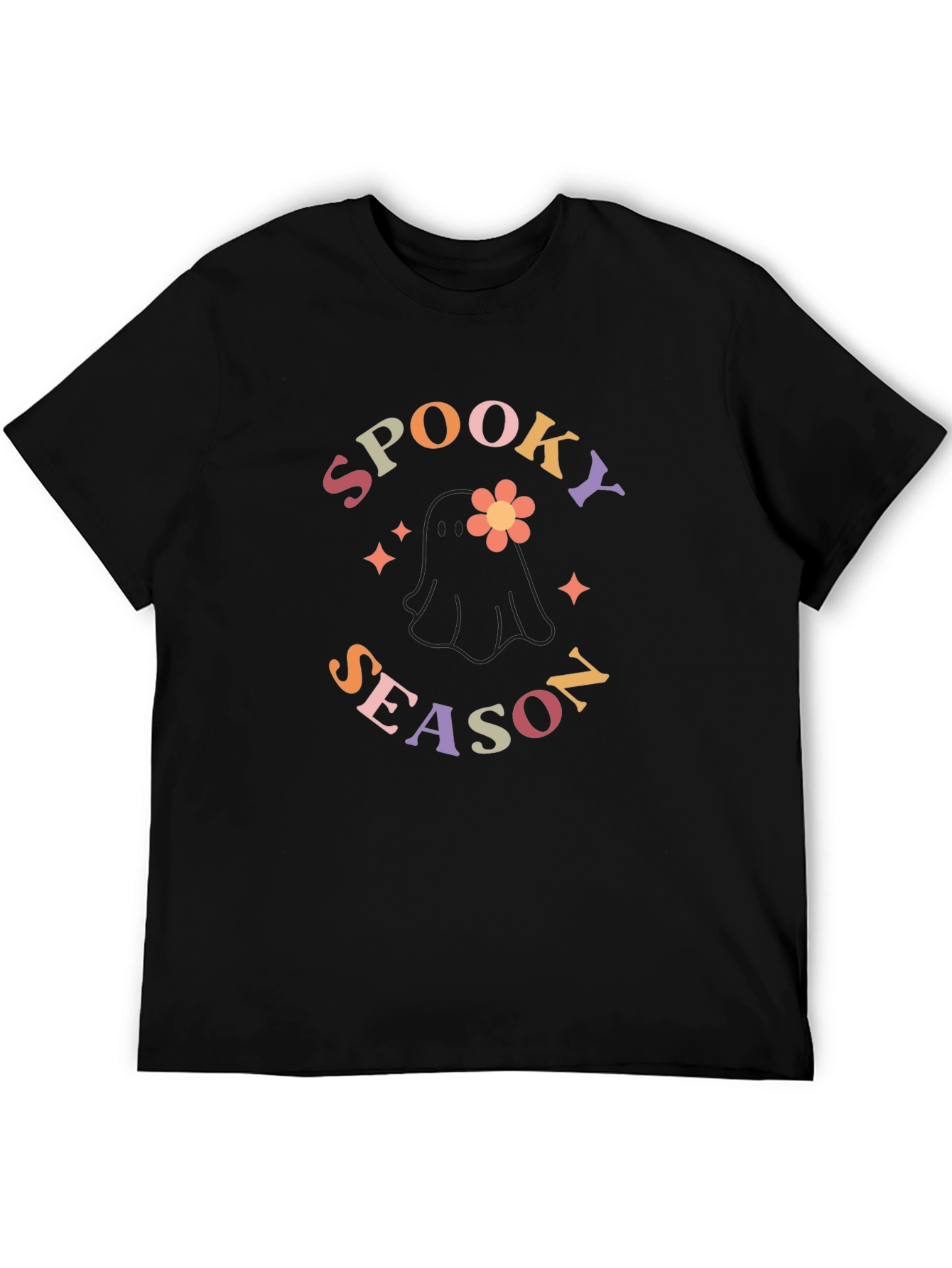 Spooky Season Ghost Graphic Tee