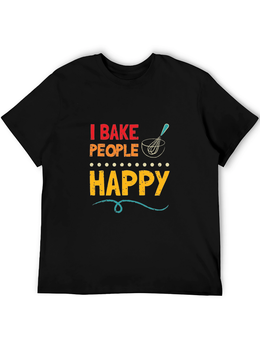 I Bake People Happy Graphic Tee
