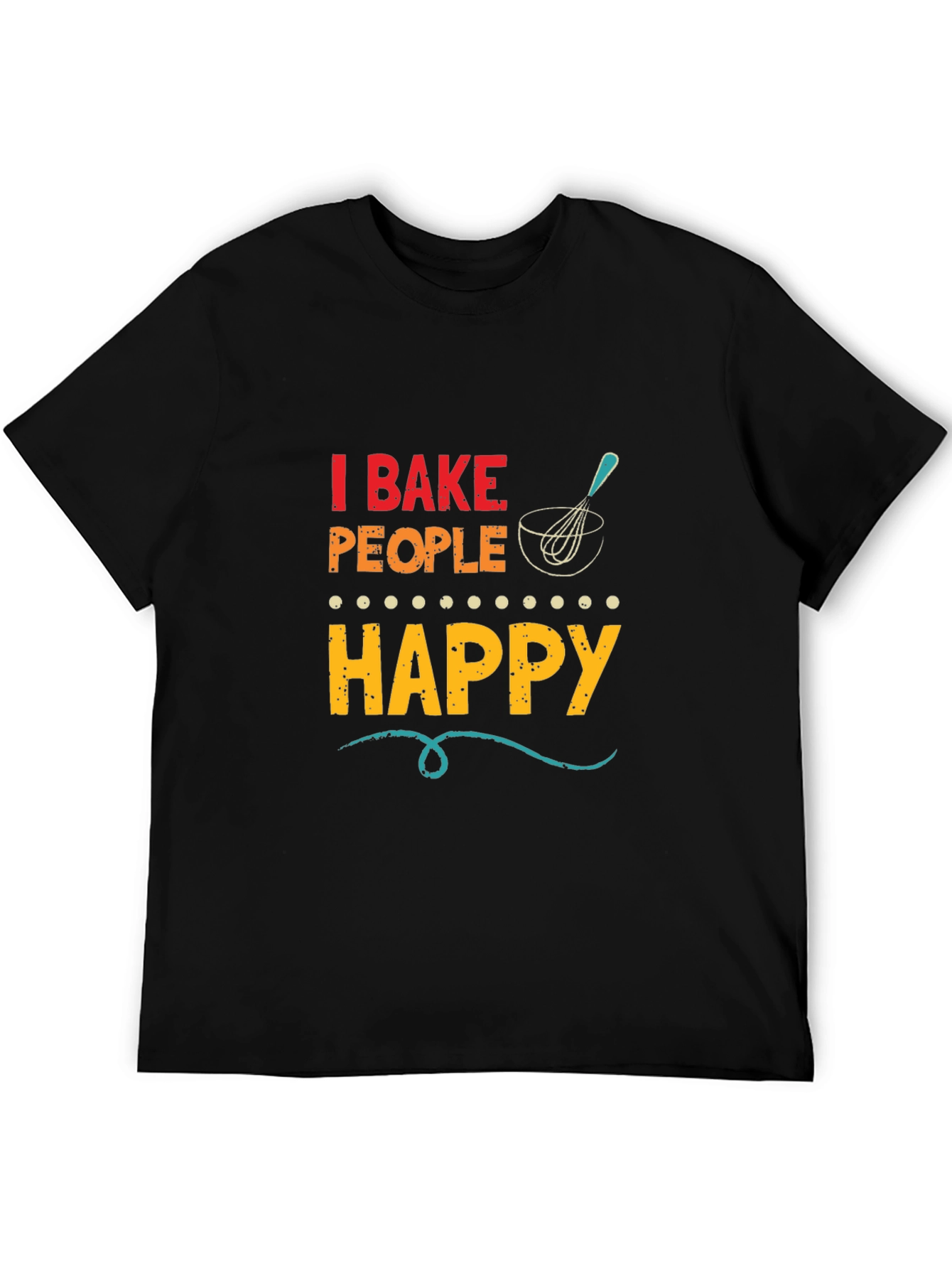 I Bake People Happy Graphic Tee