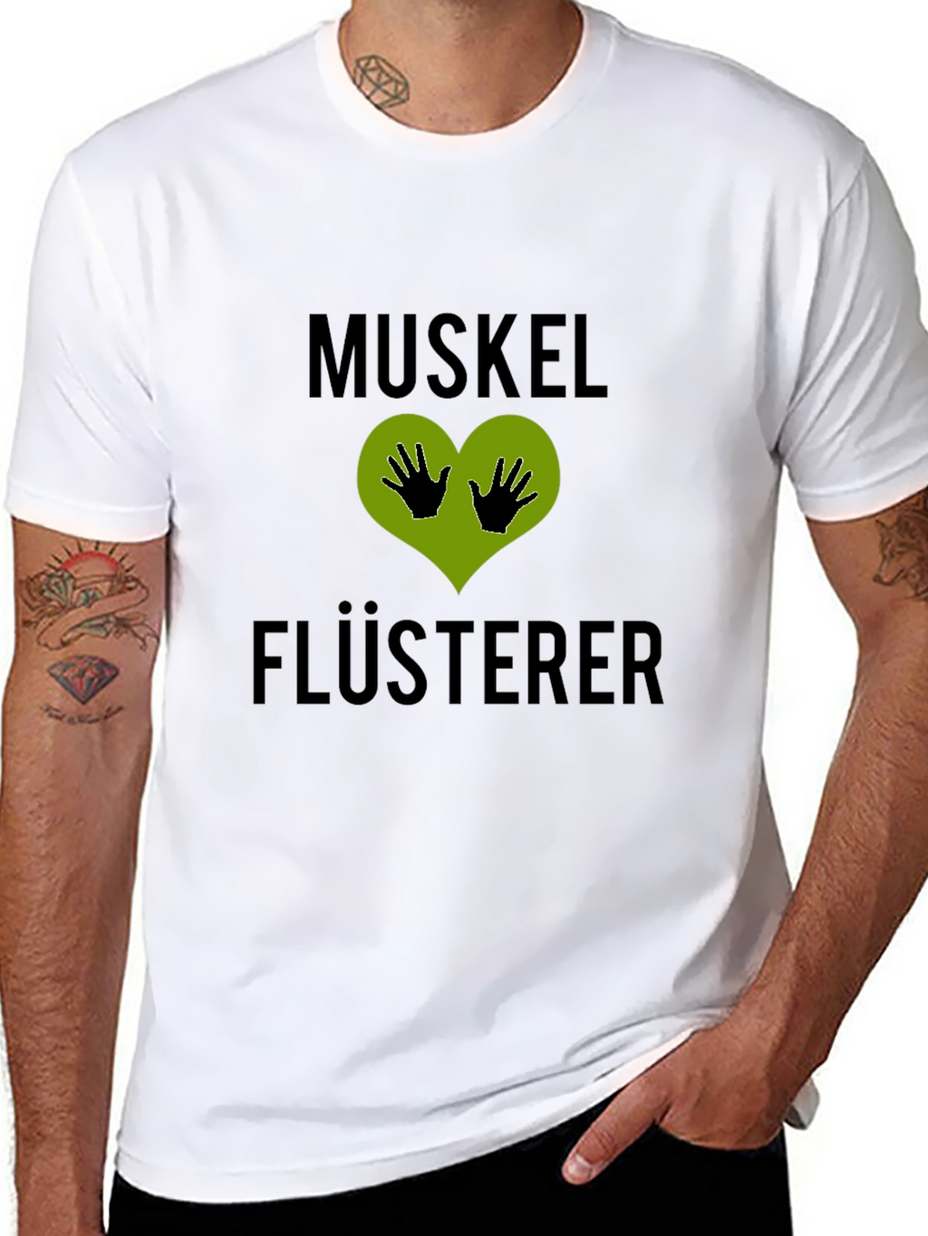 Muskel Flusterer Graphic T-Shirt