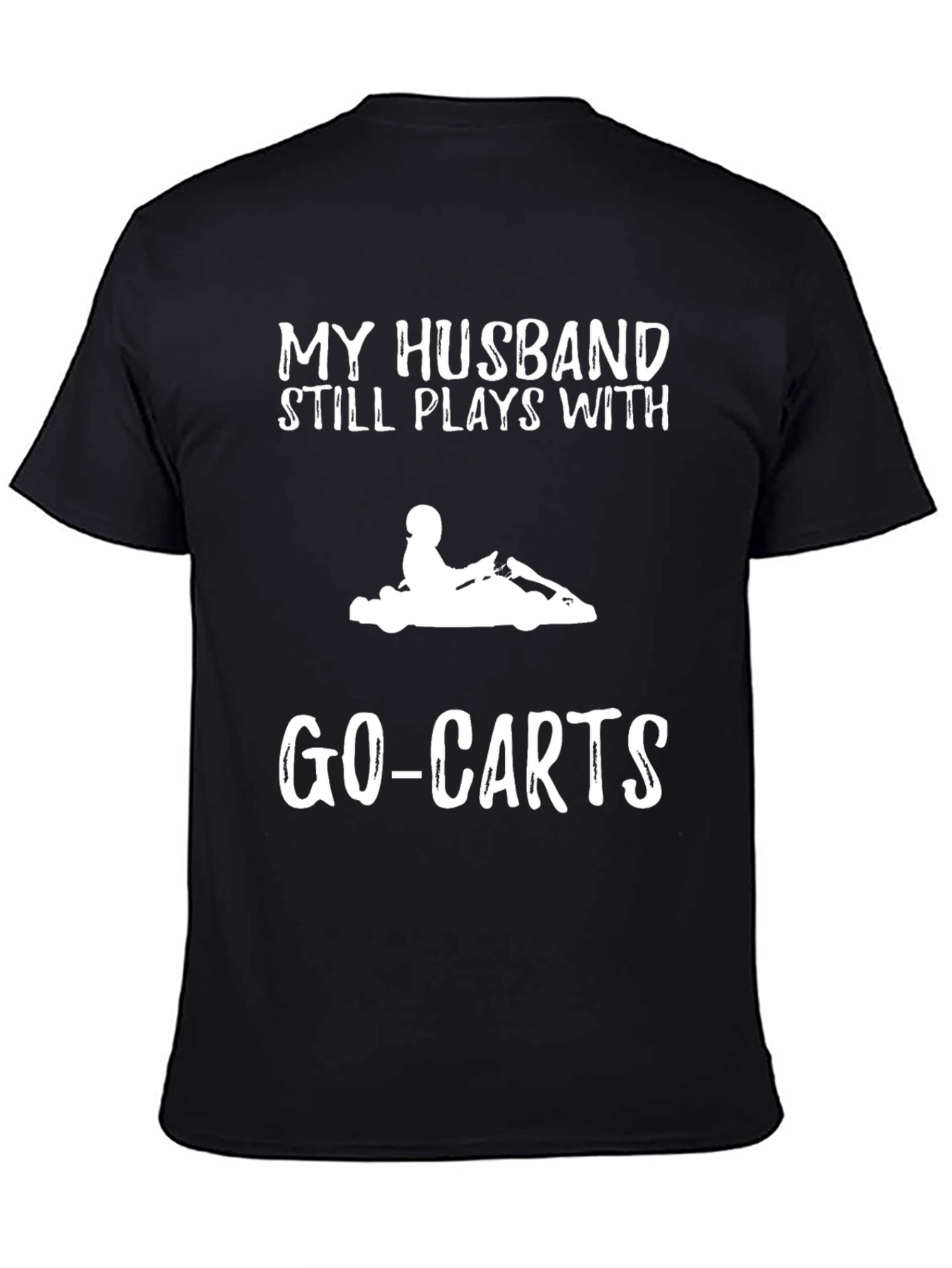 Funny Go-Kart Husband T-Shirt