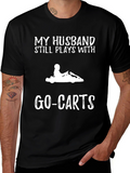Funny Go-Kart Husband T-Shirt