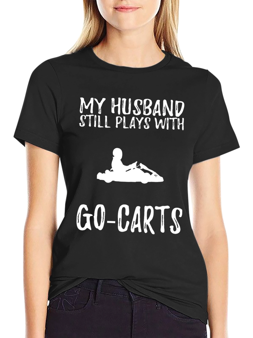 Funny Go-Kart Husband T-Shirt