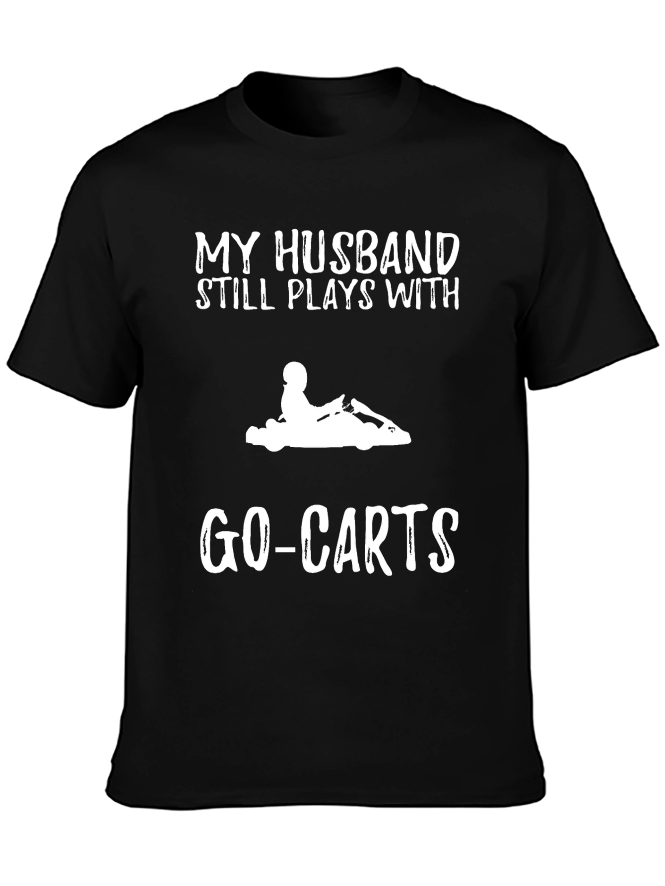 Funny Go-Kart Husband T-Shirt