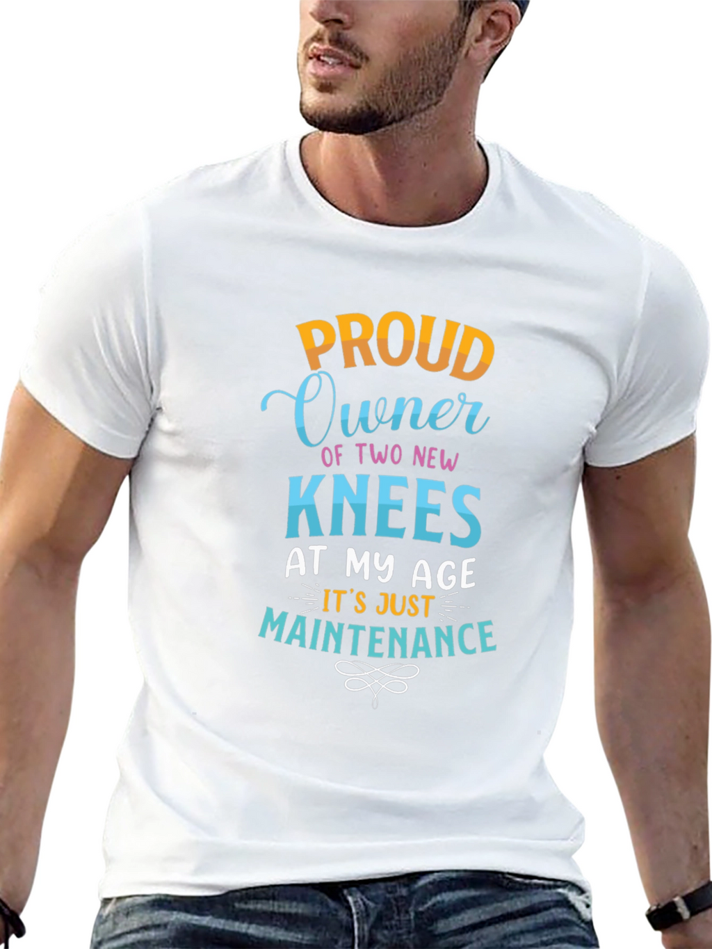 Proud Owner New Knees Graphic Tee