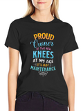 Proud Owner New Knees Graphic Tee