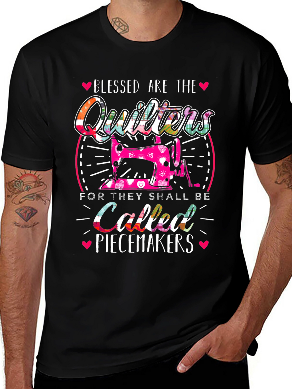 Blessed Quilters Piecemakers T-Shirt