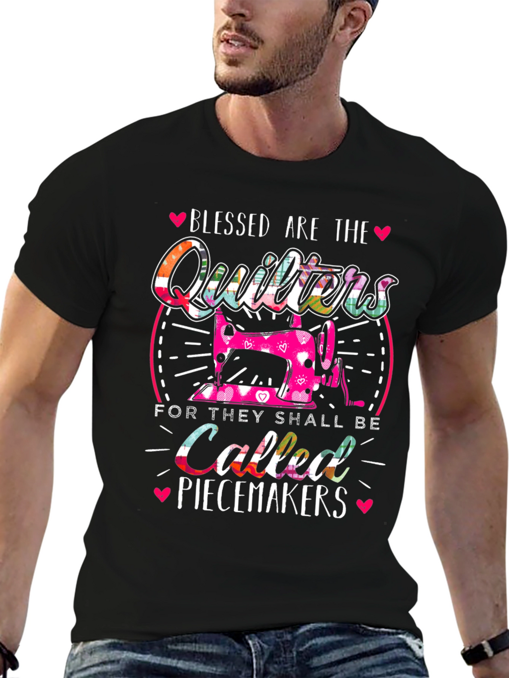 Blessed Quilters Piecemakers T-Shirt