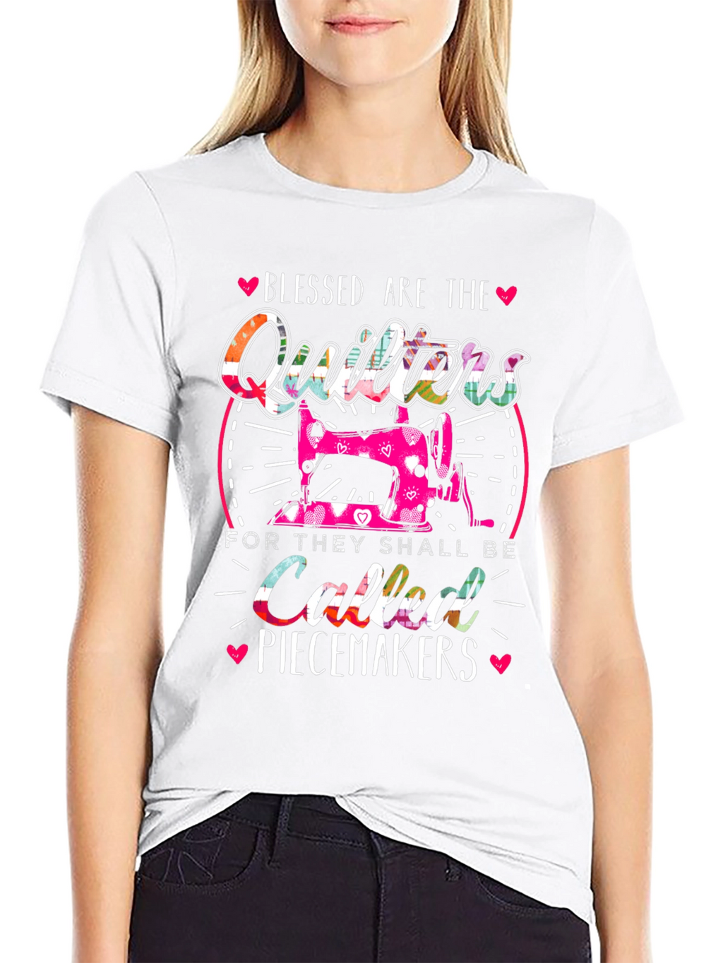 Blessed Quilters Piecemakers T-Shirt