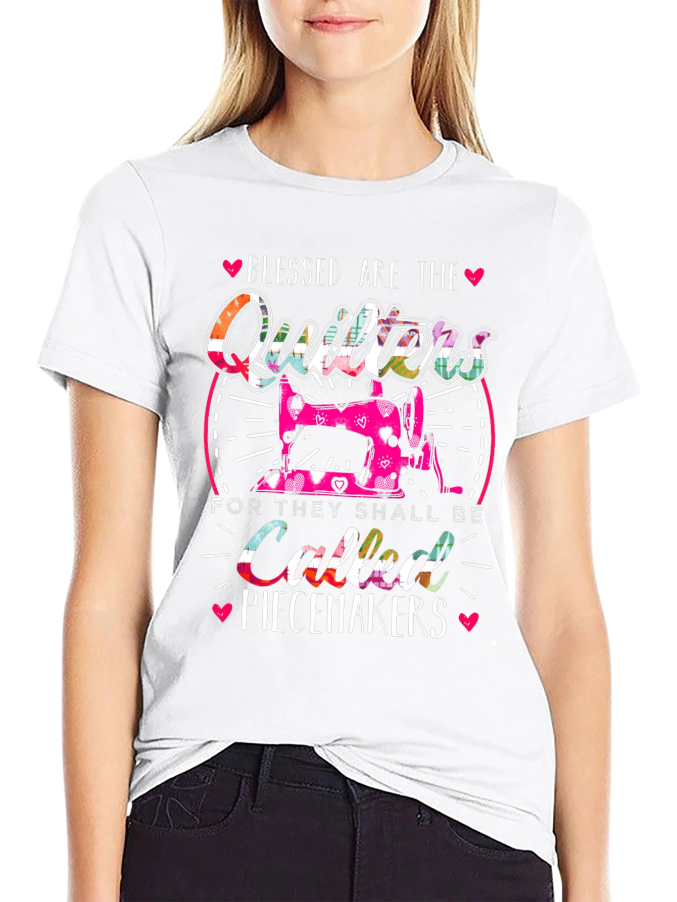 Blessed Quilters Piecemakers T-Shirt