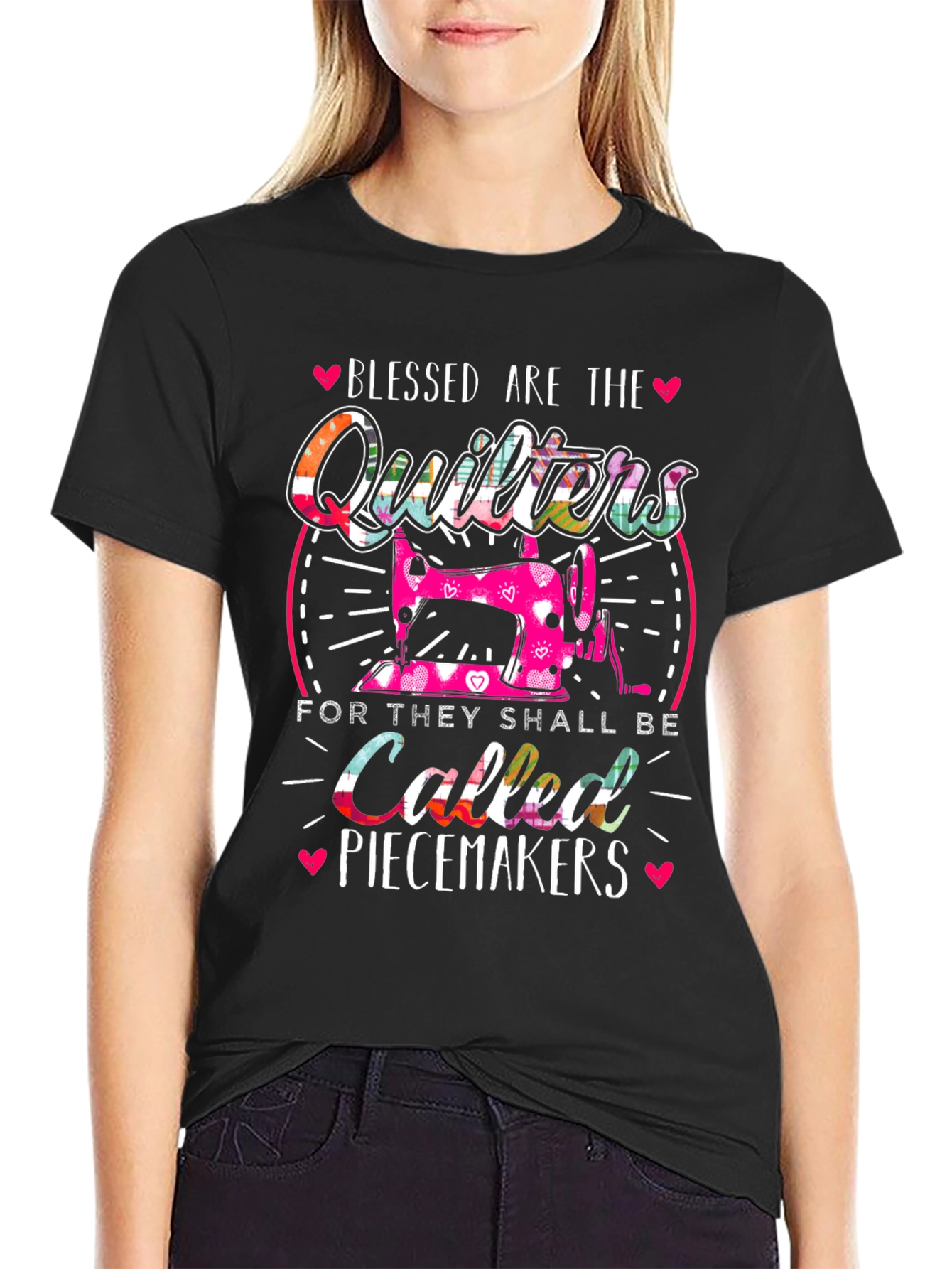 Blessed Quilters Piecemakers T-Shirt
