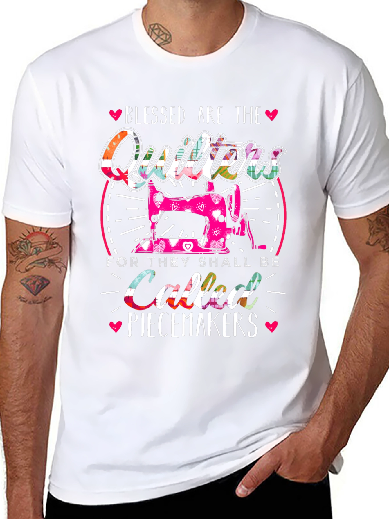 Blessed Quilters Piecemakers T-Shirt