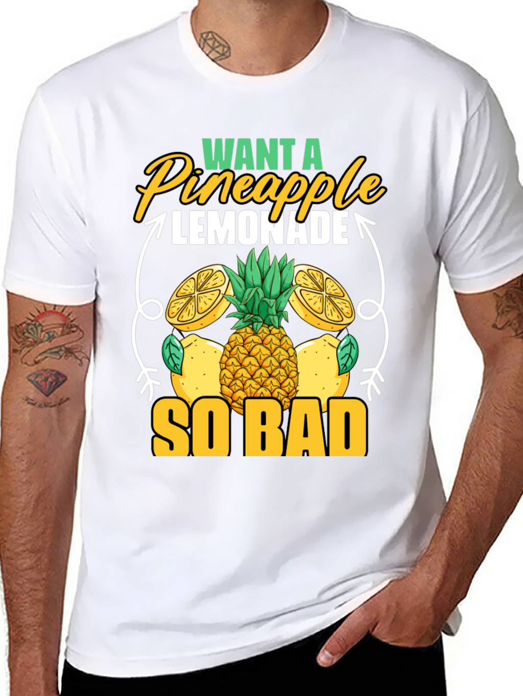 Want A Pineapple Lemonade T-Shirt