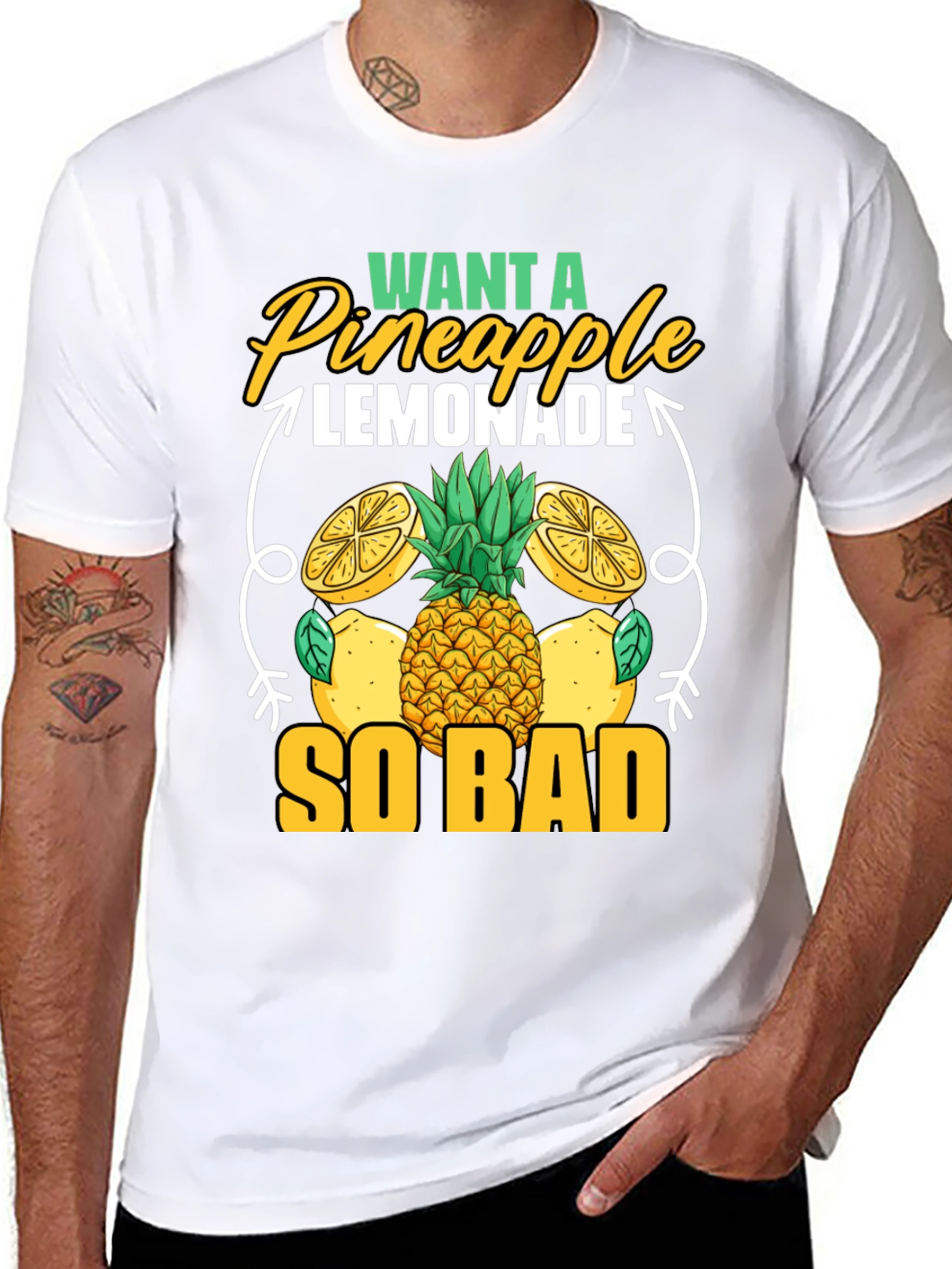 Want A Pineapple Lemonade T-Shirt